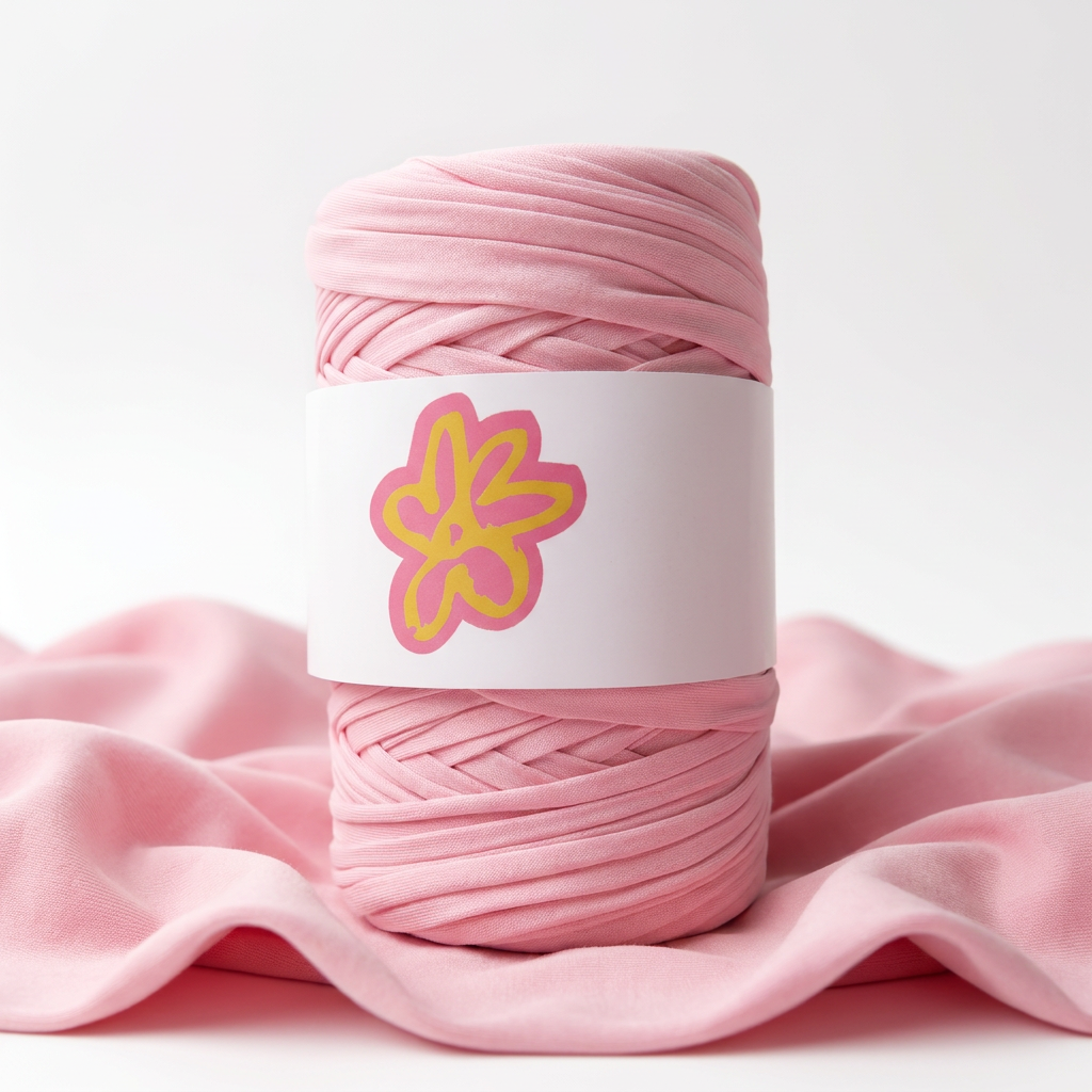 Pelote So'laine - Fil t-shirt · rose dragée