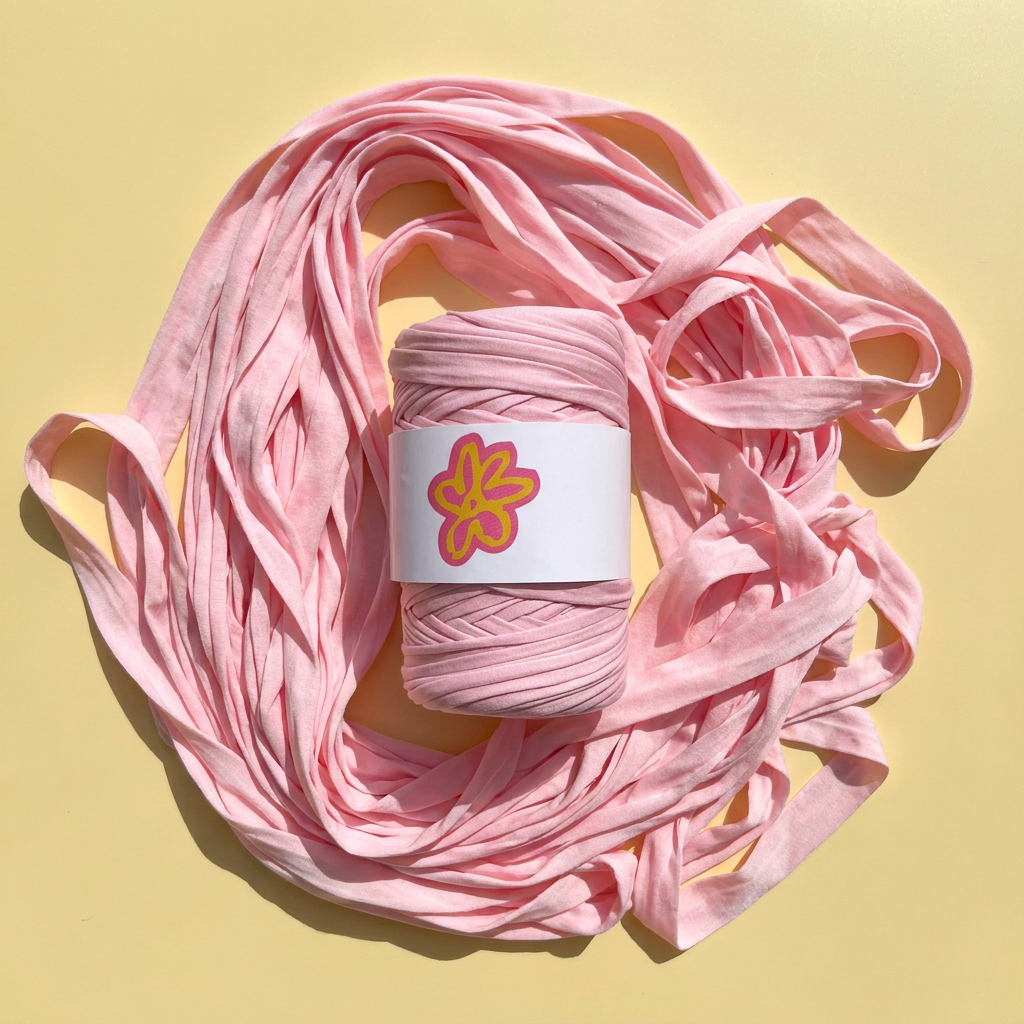 Pelote So'laine - Fil t-shirt · rose dragée